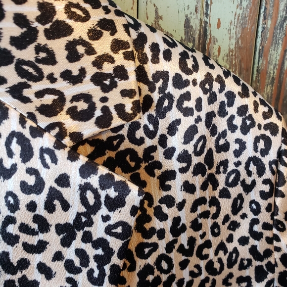 Nine West Animal Print Blazer NWT Size M - Picture 6 of 7